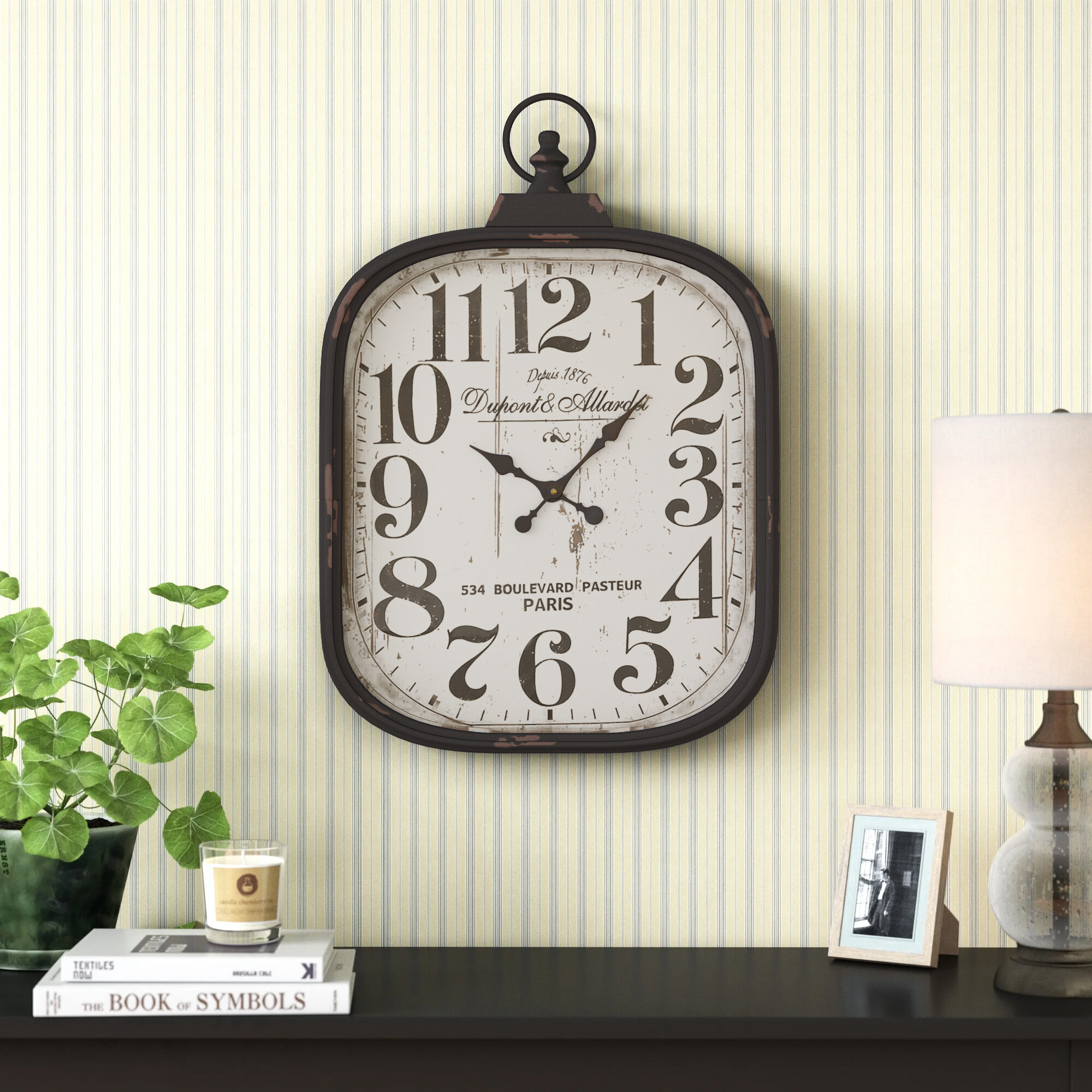 Wayfair Medium Wall Clocks You Ll Love In 2021   Medium %252812%2522 24%2522%2529 Pacific Wall Clock 